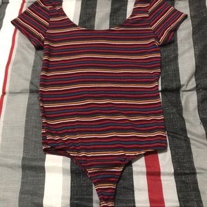Burgundy Bodysuit